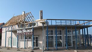 Restoranas baigiamas i&scaron;montuoti