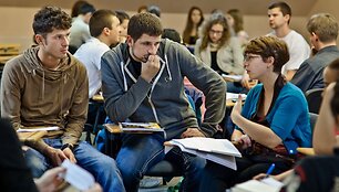 Į LCC tarptautinį universitetą suvažiavo studentai i&scaron; užsienio. 