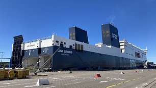 DFDS kelto vardo suteikimo ceremonija Klaipėdos uoste