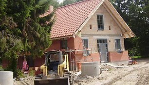 Nemirsetoje baigiama statyti modernų kempingą. 