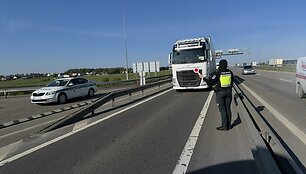 Kontrolė Klaipėdos keliuose