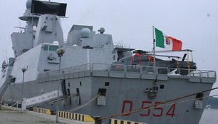 Italijos karinių jūrų pajėgų laive &bdquo;Caio Duilio&ldquo;