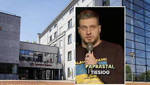 Po rusakalbių bendruomenę įžeidusios frazės komikams neliko vietos Kultūros fabrike