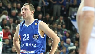 Marius Runkauskas komandai pelnė 25 ta&scaron;kus ir buvo rezultatyviausias &bdquo;Neptūno&ldquo; žaidėjas. 