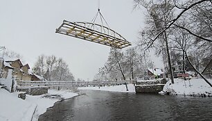 Nukeltas tiltas per &Scaron;y&scaron;ą