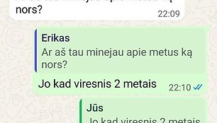 Vyro žinutės mergaitei