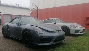 Pagrobtų &bdquo;Porsche&ldquo; vertė siekė apie 318 tūkst. eurų