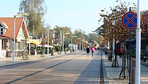 Saulėtas ruduo Palangoje