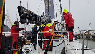 &bdquo;Ambersail 2&ldquo; grįžo į Klaipėda