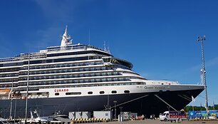 Į Klaipėdą atplaukė i&scaron;taigingas karali&scaron;kas laivas &bdquo;Queen Victoria&ldquo;