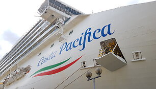 Uostamiestyje vie&scaron;i didžiulis kruizinis laivas &bdquo;Costa Pacifica&ldquo;