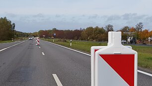 Rekonstruojamas kelias Klaipėda-Palanga 