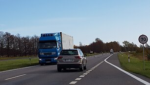Rekonstruojamas kelias Klaipėda-Palanga 