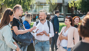 Klaipėdos jaunimas diskutavo su politikais. 
