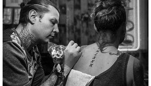 D.Djačkovas ir jo i&scaron;pie&scaron;tos tatuiruotės