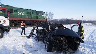 Tragedija Kretingos pervažoje.