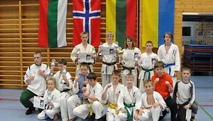 Sporto klubo auklėtiniai.