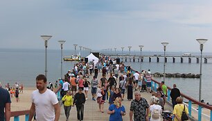 Palanga atidaro sezoną: poilsiautojai laukia žadėto kar&scaron;čio
