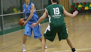 Rungtynių akimirka.