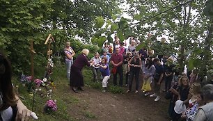 &Scaron;lienavoje susirinko per 100 žmonių.
