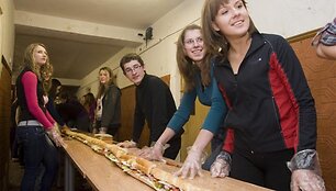 VDU studentai siekia rekordo