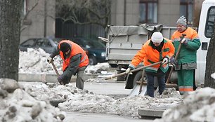 Nuo šiol atsakomybė už miesto gatvių valymą bei tvarkymą gula ant bendrovės „Kauno švara“ pečių. 