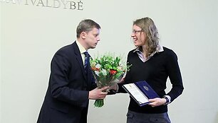 Austra Skujytė ir Andrius Kupčinskas
