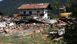 Galingas sprogimas Vokietijoje