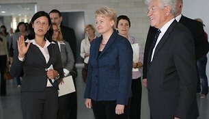 Prezidentė D. Grybauskaitė Nacionalinėje dailės galerijoje