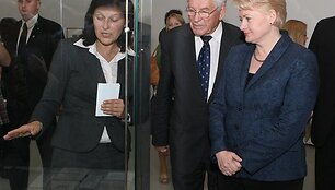 Prezidentė D. Grybauskaitė Nacionalinėje dailės galerijoje