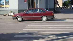 Užfiksuotas pažeidimas