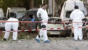 Atėnuose nugriaudėjo sprogimas