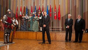 Radvilų giminės atstovų palaikų pagerbima