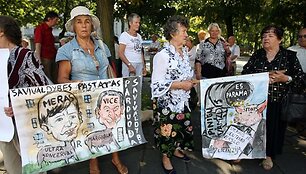 &Scaron;ustausko mitingas