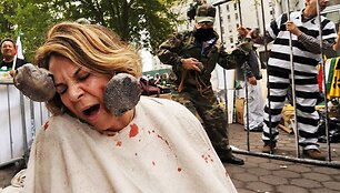 Protestas prie&scaron; Irano valdžią