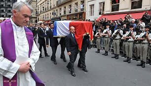 Yves Saint Lorent'o laidotuvės