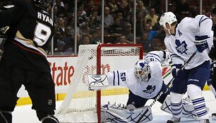 NHL reguliariojo sezono absoliutus lygos autsaideris Toronto &bdquo;Maple Leafs&ldquo;