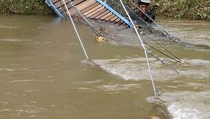 Vaikai dalyvavo ekskursijoje į vieną kaimą