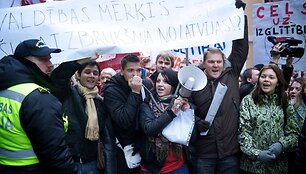 Studentų protestas
