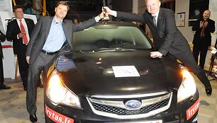Lietuvos &bdquo;Metų automobilis 2010&ldquo; &ndash; &bdquo;Subaru Legacy&ldquo; 