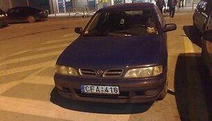 Užfiksuotas pažeidimas