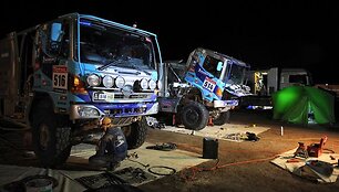 Dakaro ralio IX etapo akimirkos
