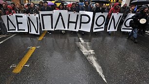 Masiniai protestai Graikijoje