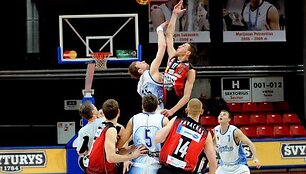 Vilniečiai rungtynes pradėjo galingu spurtu 24:3