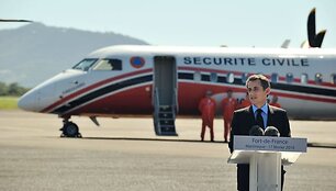 Prancūzijos prezidento N.Sarkozy padėka gelbėtojams