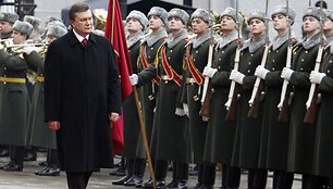 Ukrainos prezidentas Viktoras Janukovyčius