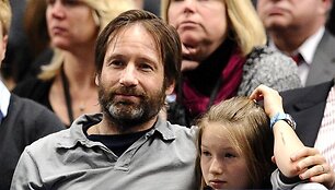 Paparacai stebėjo aktorių D.Duchovny