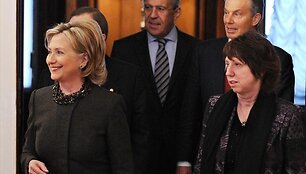 Susitikime vyksta Rusijos URM svečių namuose Maskvoje