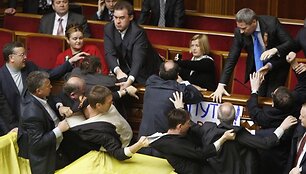 Ukrainos parlamento posėdis