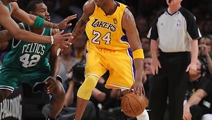 Los Andželo &bdquo;Lakers&ldquo; pirmoji pergalė